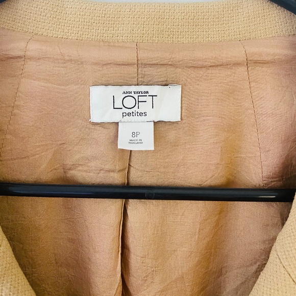 Ann Taylor blazer loft petites 8p - Picture 3 of 3